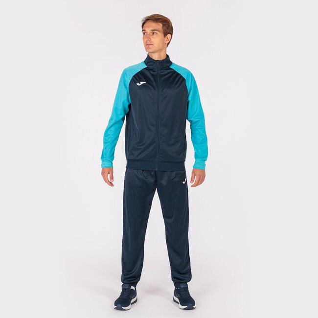 ACADEMY IV TRACKSUIT NAVY FLUOR TURQUOISE M