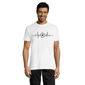 Ball and Pulse muška majica kratkih rukava bijela 4XL