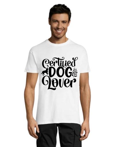 Certified Dog Lover muška majica crna 2XL