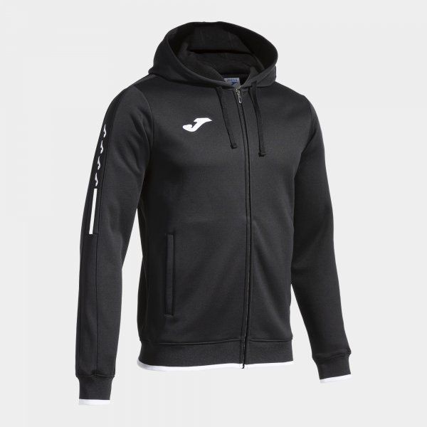 OLIMPIADA ZIP-UP HOODIE majica crna 3XS