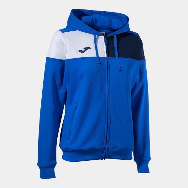 CREW V ZIP-UP HOODIE gornji dio trenirke azurno plavo 2XS