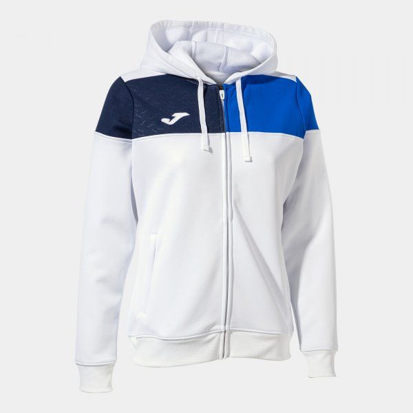 CREW V ZIP-UP HOODIE gornji dio trenirke bijela L