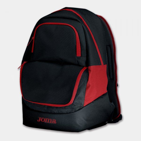 DIAMOND II BACKPACK ruksak crno crvena S