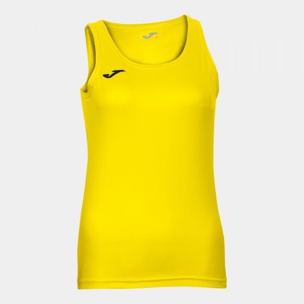 COMBI SLEEVELESS WOMEN SHIRT sportska majica bez rukava žuta boja XS