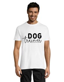 Dog Train muška majica bijela L