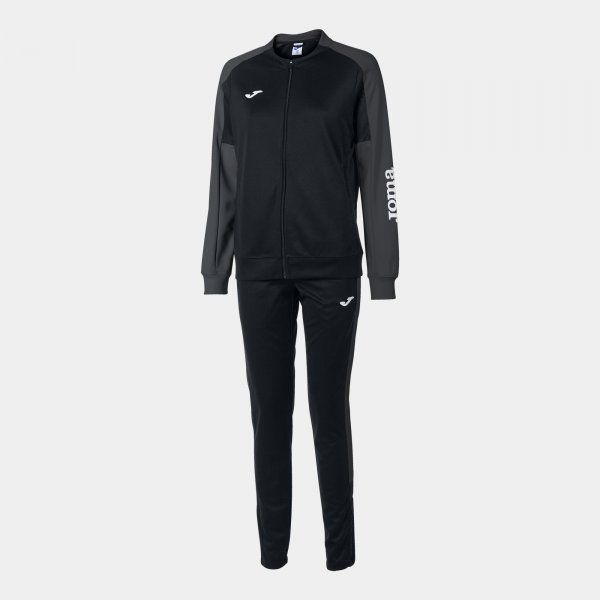 ECO CHAMPIONSHIP RECYCLED SWEATSUIT komplet crni antracit M