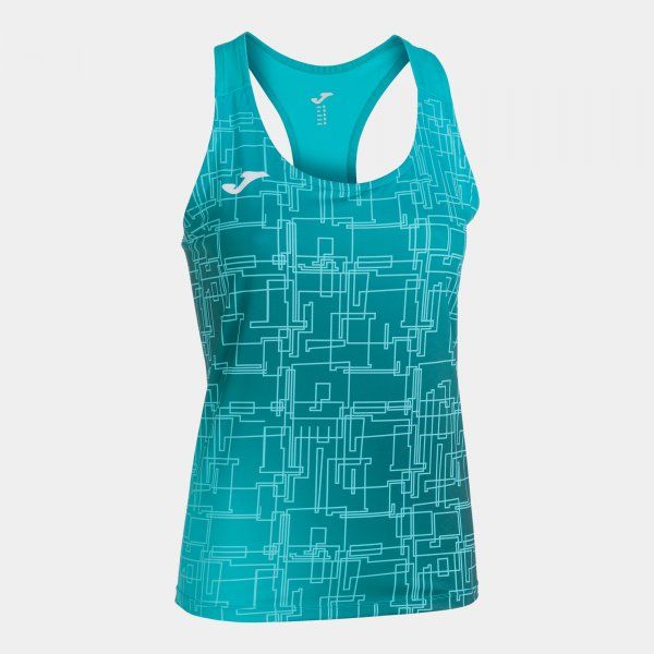 T-SHIRT ELITE VIII TANK TOP sportska majica bez rukava tirkiz 2XS