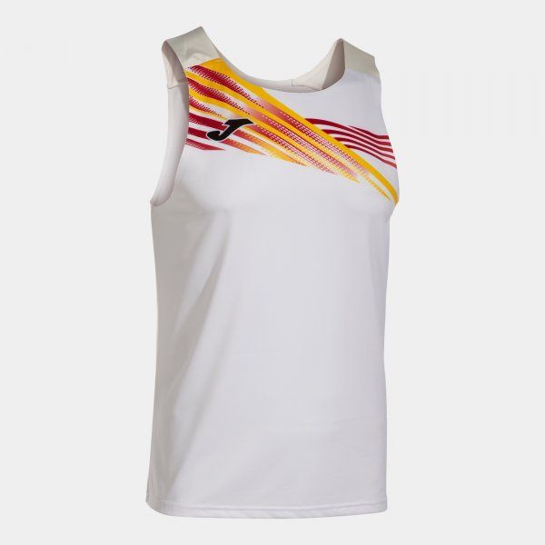 ELITE X SLEEVELESS SHIRT sportska majica bez rukava bijela 2XS