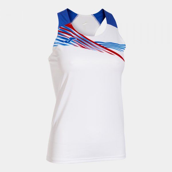 ELITE X TANK TOP sportska majica bez rukava bijeli azur L