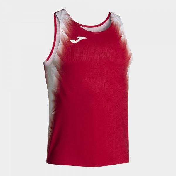 ELITE XI TANK TOP sportska majica bez rukava crveno bijelo XS