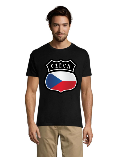 Erb Czech republic muška majica crna 2XL