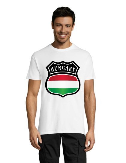 Erb Hungary muška majica kratkih rukava bijela 3XL