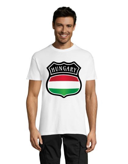 Erb Hungary muška majica kratkih rukava bijela L
