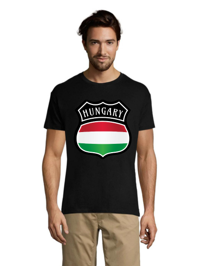 Erb Hungary muška majica crna 2XL