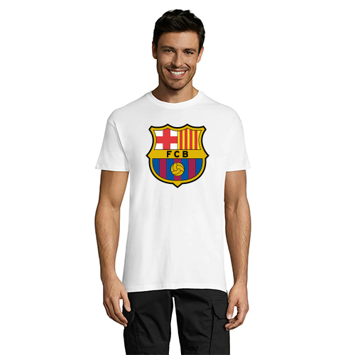 FC Barcelona muška majica kratkih rukava bijela 2XL