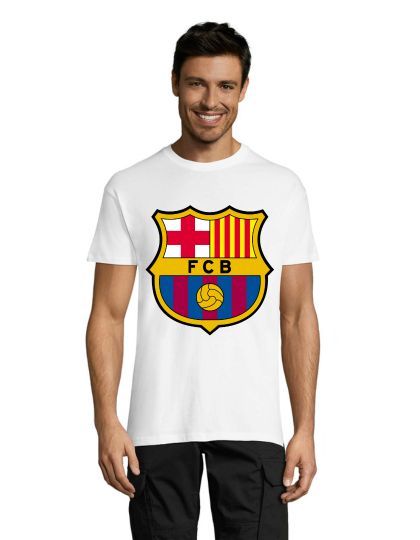 FC Barcelona muška majica kratkih rukava bijela L