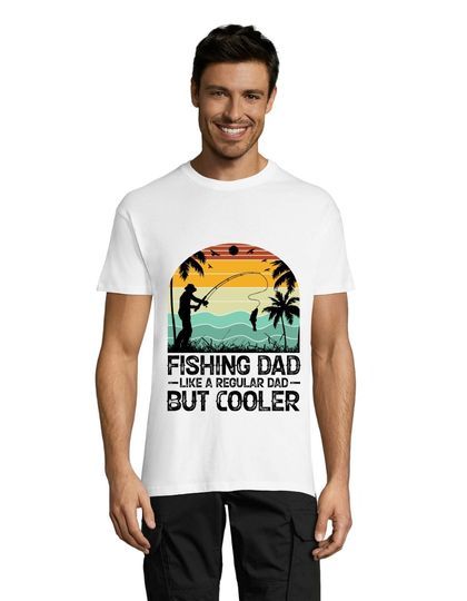 Fishing Dad muška majica kratkih rukava bijela 2XL