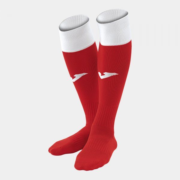 CALCIO 24 FOOTBALL SOCKS (4 PCS) štucne/čarape crveno bijelo S17