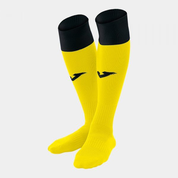 CALCIO 24 FOOTBALL SOCKS (4 PCS) štucne/čarape žuto crna S17