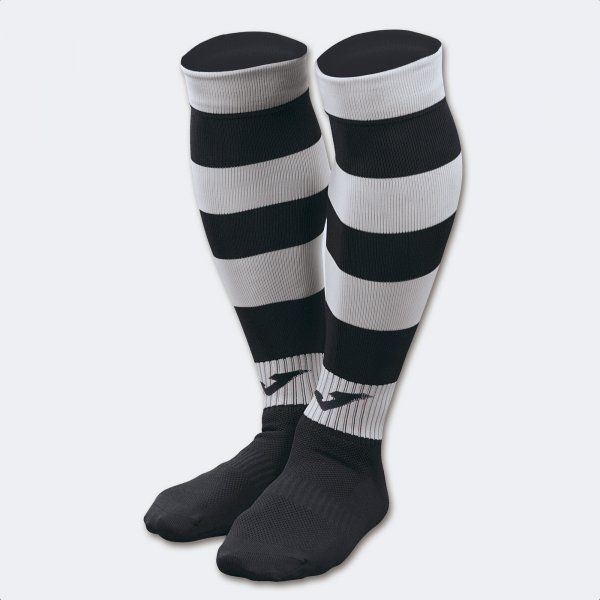 ZEBRA II MID-CALF FOOTBALL SOCKS (4 PCS) štucne/čarape crno bijela S17