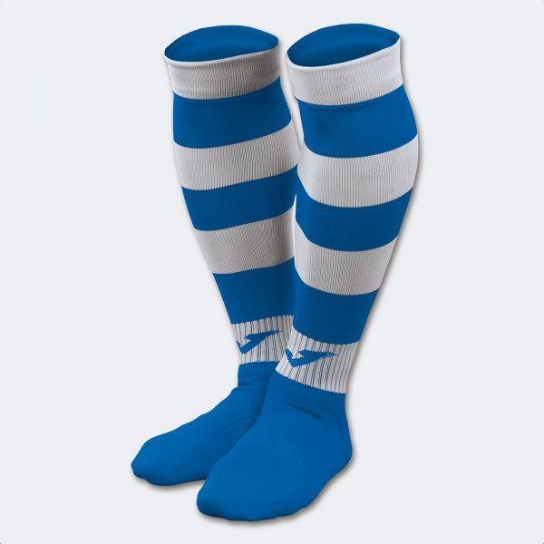 ZEBRA II MID-CALF FOOTBALL SOCKS (4 PCS) štucne/čarape azurno bijela S17