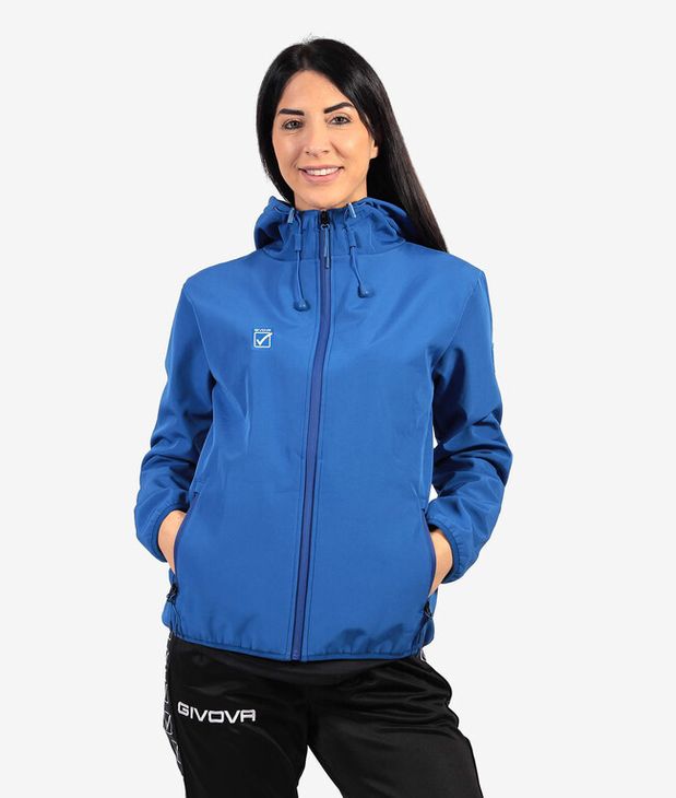 GIUBBOTTO SOFT SHELL jakna azurno plava 2XL