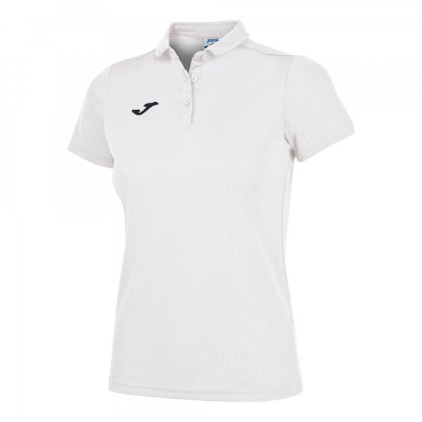 HOBBY WOMEN POLO SHIRT WHITE S/S 2XL