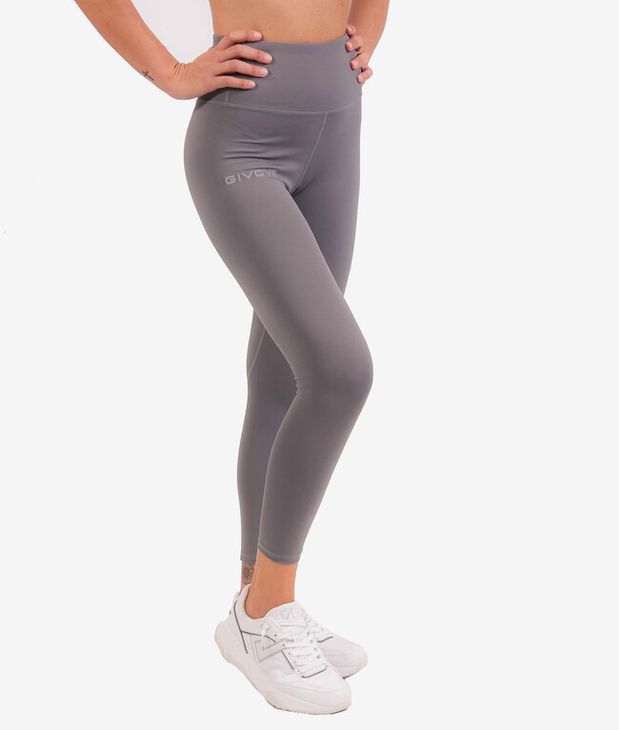 LEGGINGS BASIC hlače za trčanje tamnosiva 2XL