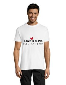 Love is Blind muška majica kratkih rukava bijela 2XL