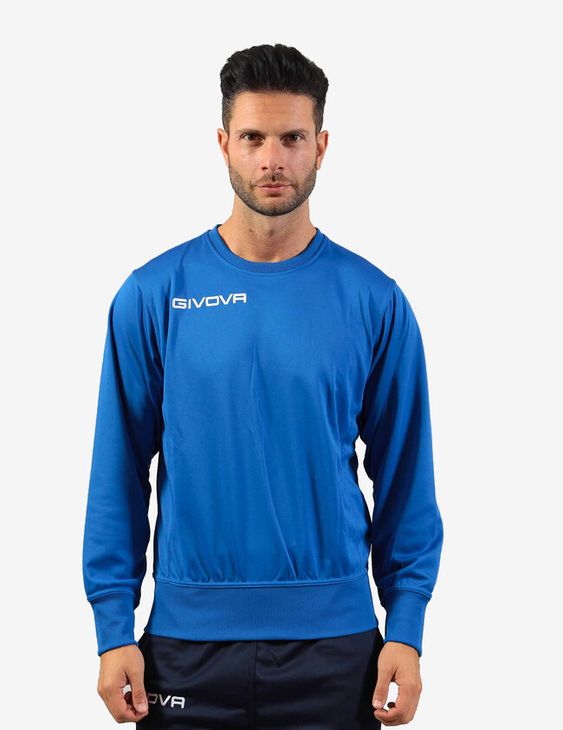 MAGLIA POLARFLEECE G/COLLO GIVOVA ONE majica azurno plava 3XS