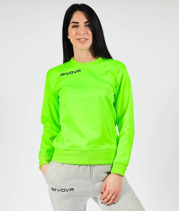 MAGLIA POLARFLEECE G/COLLO GIVOVA ONE majica fluo žuta XS