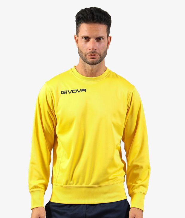 MAGLIA POLARFLEECE G/COLLO GIVOVA ONE majica žuta boja XS