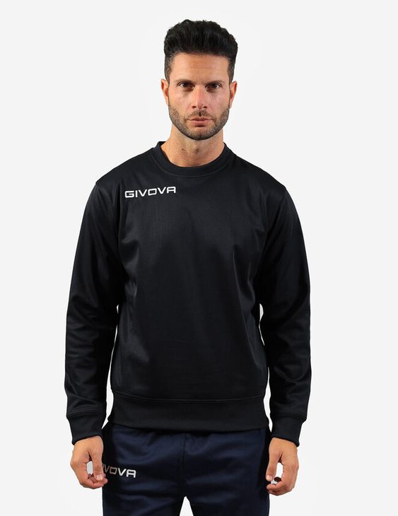 MAGLIA POLARFLEECE G/COLLO GIVOVA ONE majica crna 2XL