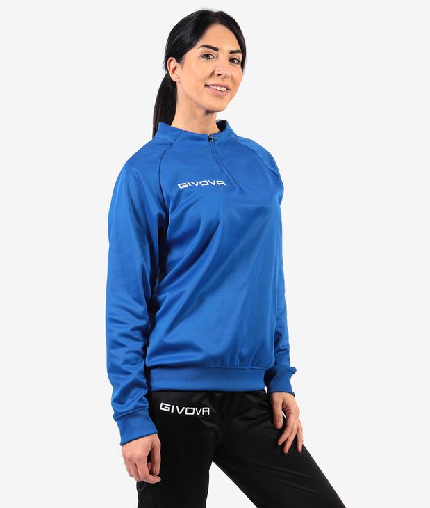 MAGLIA POLARFLEECE TECNICA (HALF ZIP) 500 jakna azurno plava 2XL