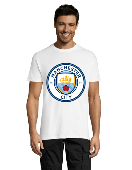 Manchester City muška majica kratkih rukava bijela 4XL