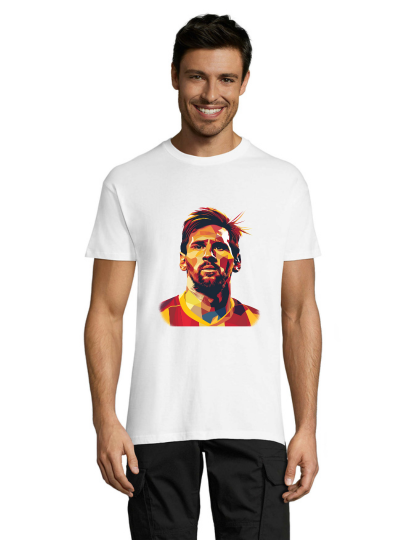 Messi 2 bijela muška majica 4XL