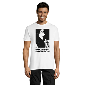 Michael Jackson Face muška majica kratkih rukava bijela 2XS