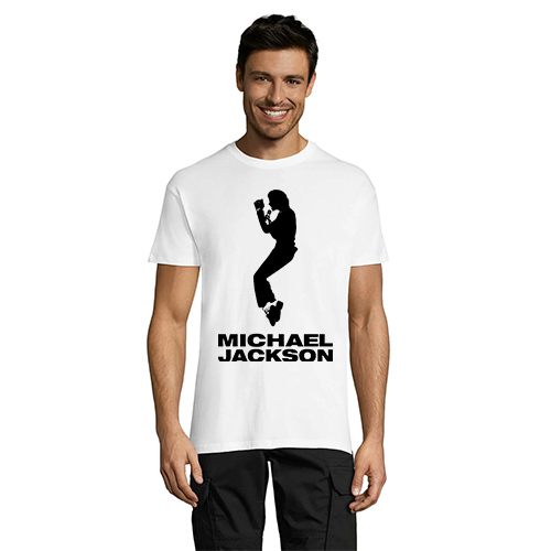 Michael Jackson muška majica kratkih rukava bijela 2XL