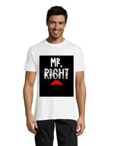 Mr.Right muška majica kratkih rukava bijela 3XS