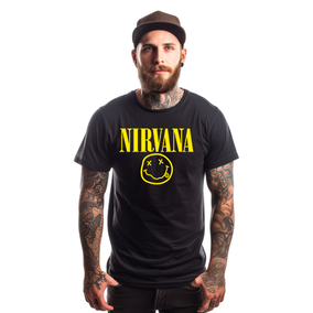 Nirvana 2 muška majica kratkih rukava bijela 4XS