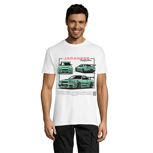 Nissan - GTR R34 muška majica bijela XL