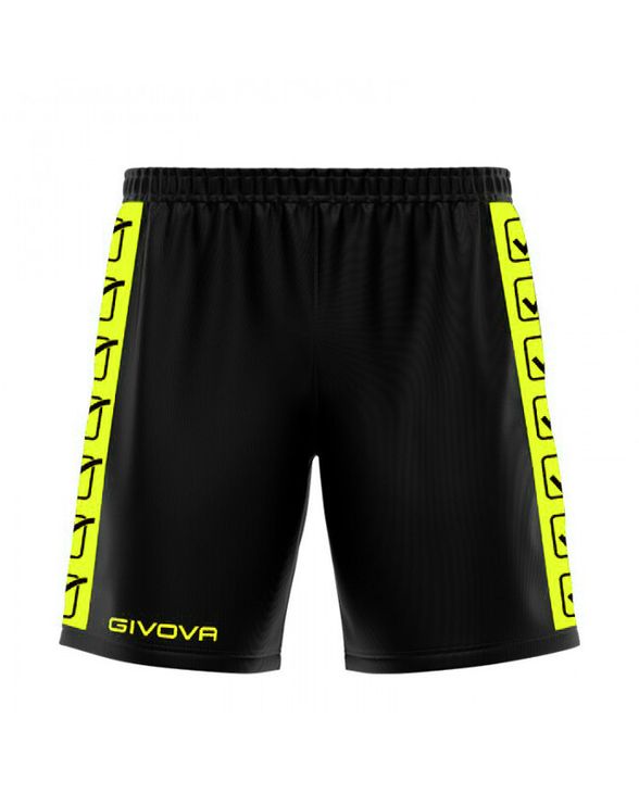 PANTALONCINO POLY BAND kratke hlače fluo žuto/crno M