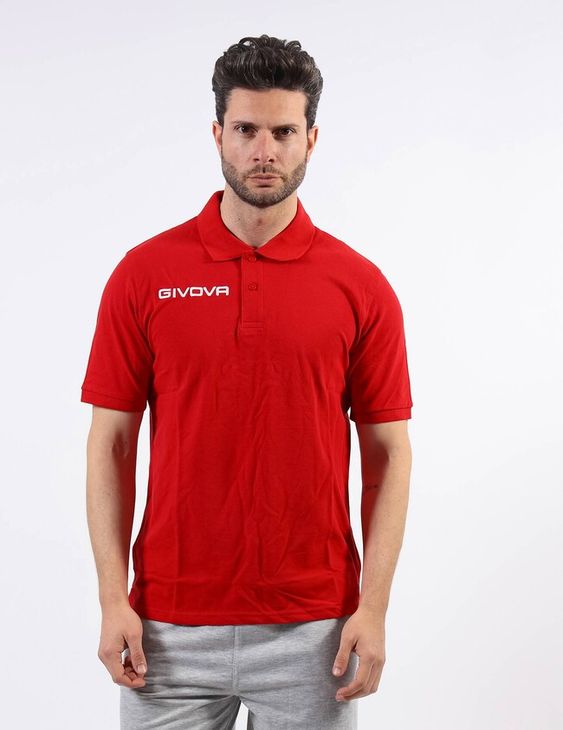 POLO COTONE PIQUET SUMMER polo majica crvena 2XS