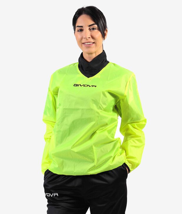 RAIN JACKET COLLO COSTINA jakna fluo žuta XS