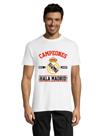 Real Madrid 1 bijela muška majica 4XL