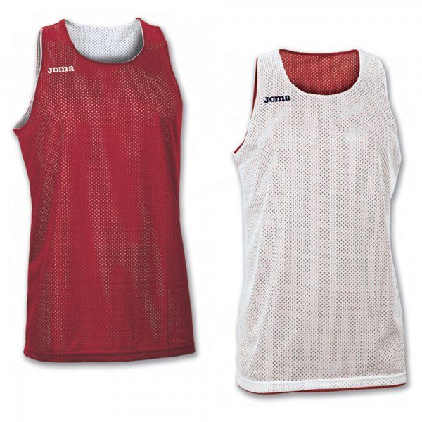 REVERSIBLET-SHIRT ARO RED-WHITE SLEEVELESS 2XS