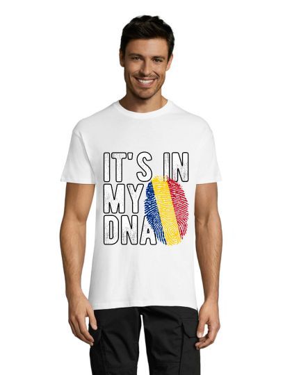 Romania - It's in my DNA muška majica kratkih rukava bijela 2XS