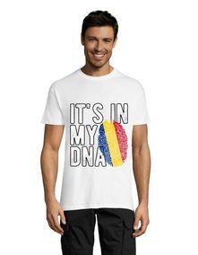 Romania - It's in my DNA muška majica kratkih rukava bijela L