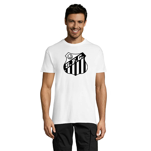 Santos Futebol Clube muška majica kratkih rukava bijela 2XS