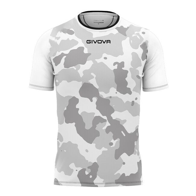 SHIRT ARMY INTERLOCK dres bijelo/sivo L